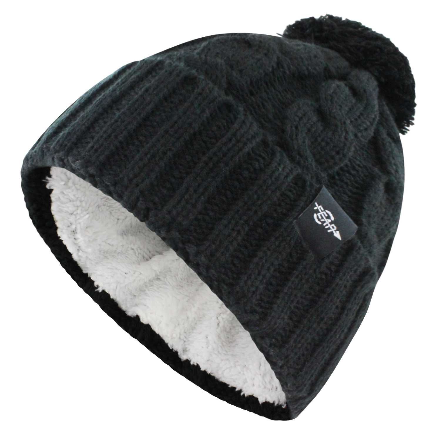 Warmest Fleece Lined Knit Beanie – Extreme Cold Winter Hat