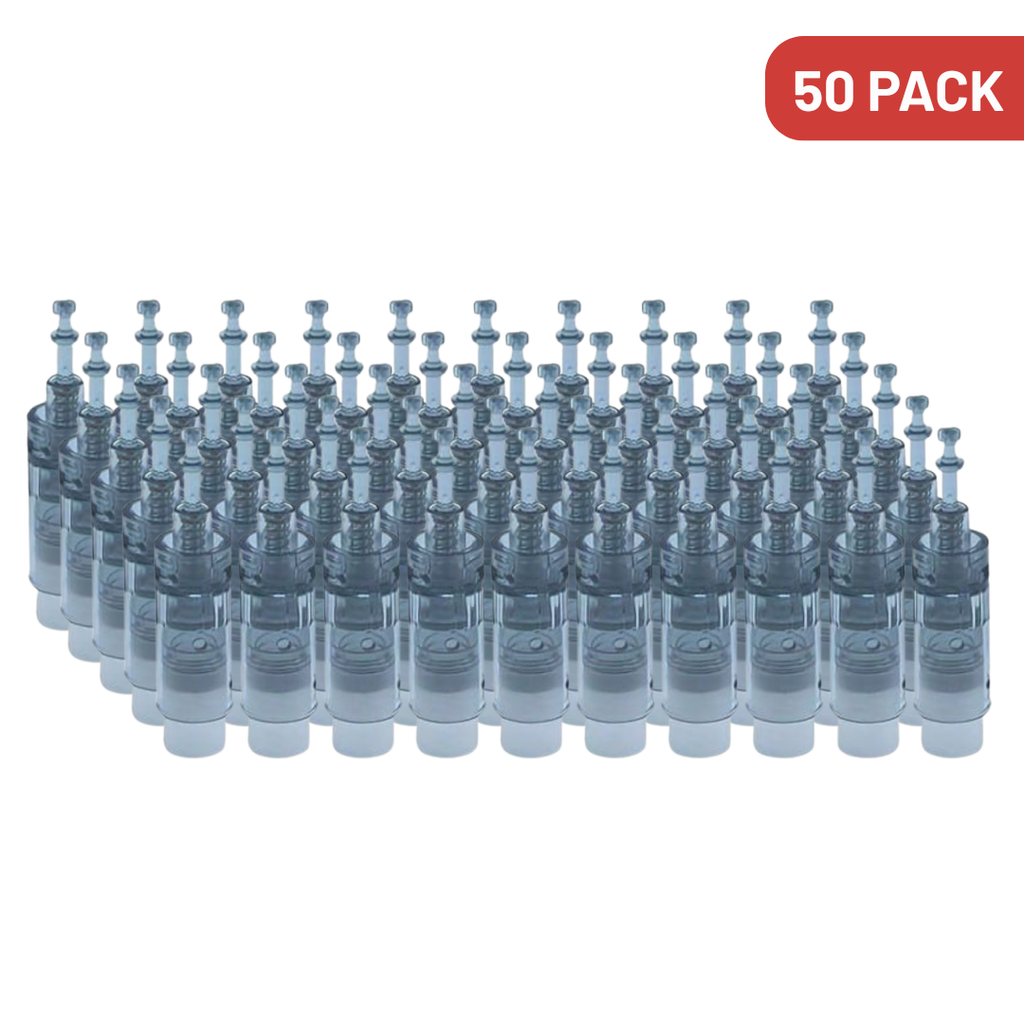 Derma Pen Replacement Cartridges – 50 Pack (16/36/42 Pins) - Value Bundle