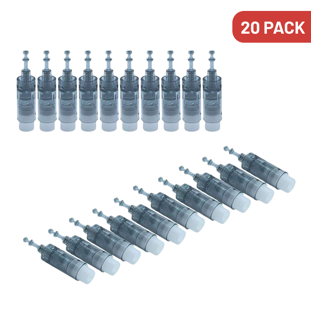 Derma Pen Replacement Cartridges – 20 Pack (16/36/42 Pins) - Value Bundle