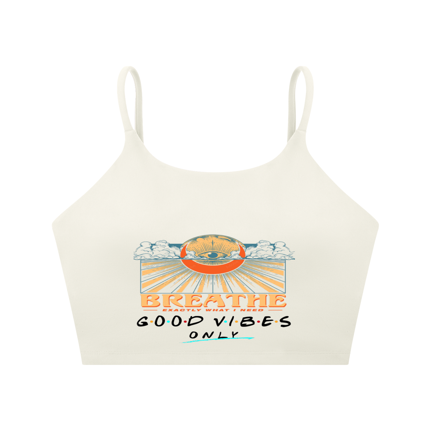 Spaghetti Strap Yoga Sports Bra