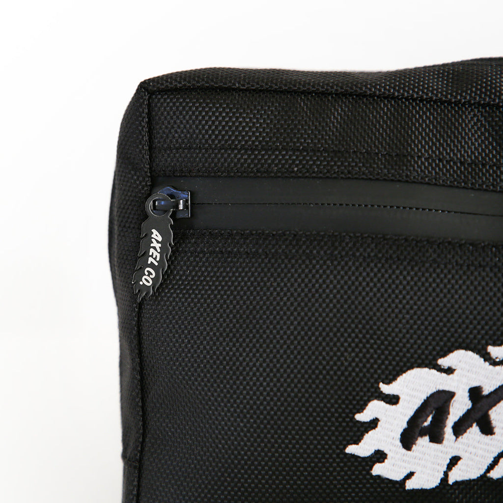 Black Canvas Motorcycle Bar Bag