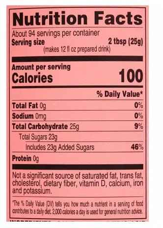 4C Iced Tea Mix, Peach Flavor - 82.6 oz