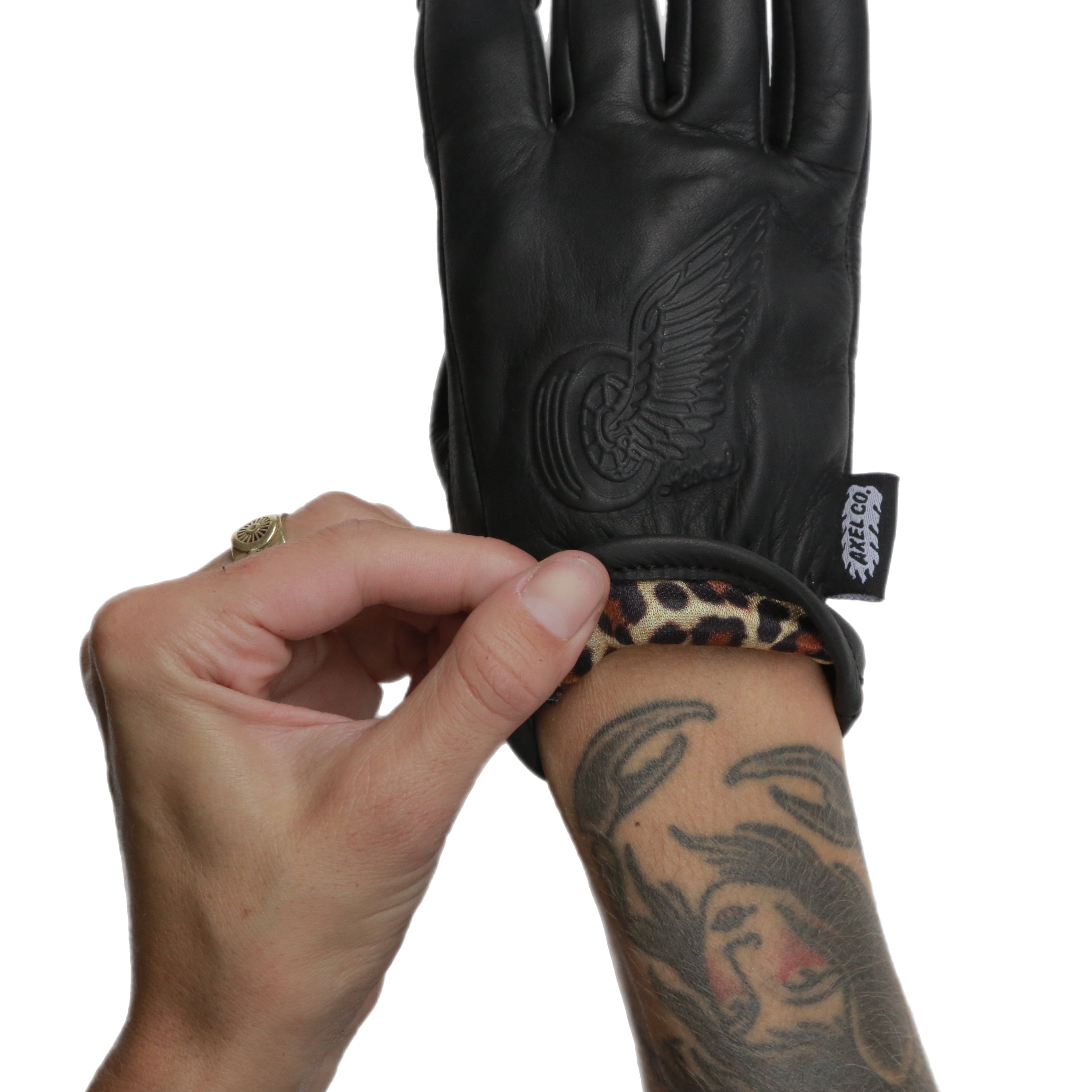 Premium Black Cowhide Gloves