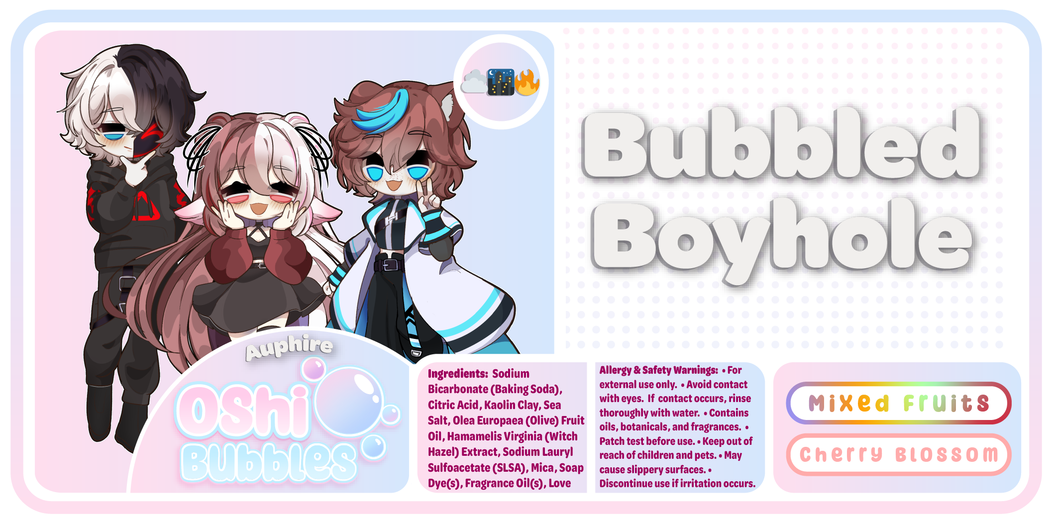 Auphire's Bubbled Boyhole