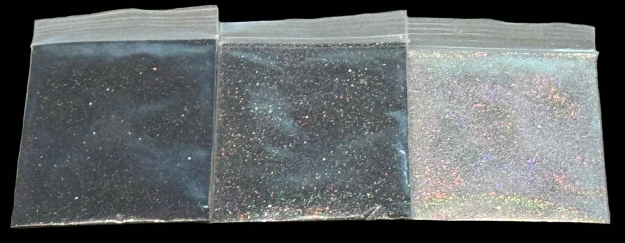 * Glitter Sample Pack - 22 Holographic Colors - Cosmetic-Grade Glitter for Wax Melts, Resin, Nail Art