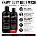 Lonestar™ Heavy-Duty Body Wash 2-Pack – Natural Degreasing Formula (16oz Bottles) | Lonestar™ Supply Co