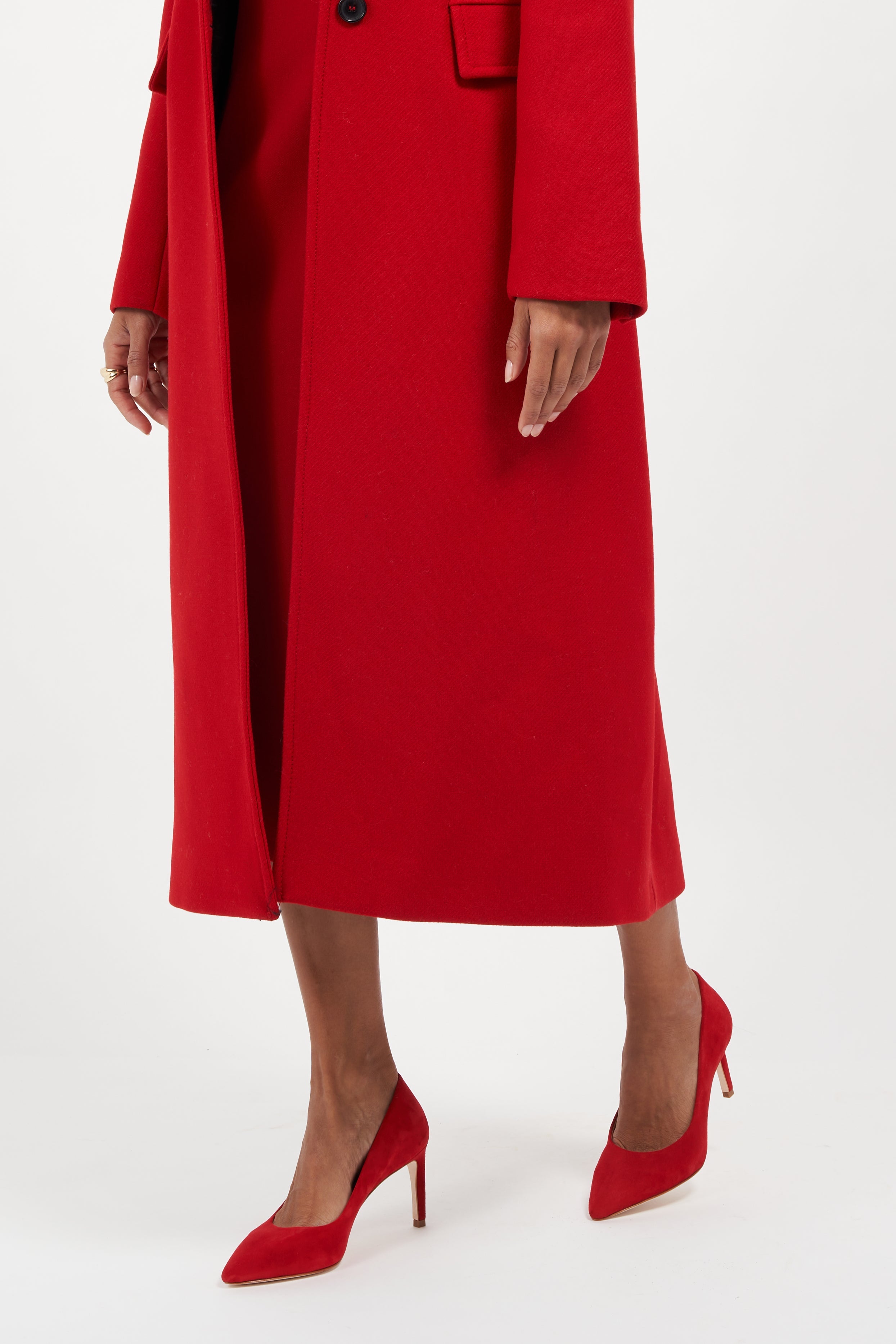 Deborah Red Hot Kiss Suede