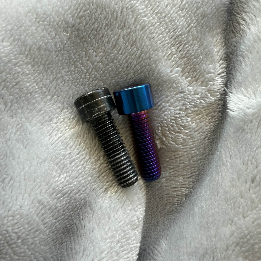 Tuttio Titanium Triple Clamp Bolts