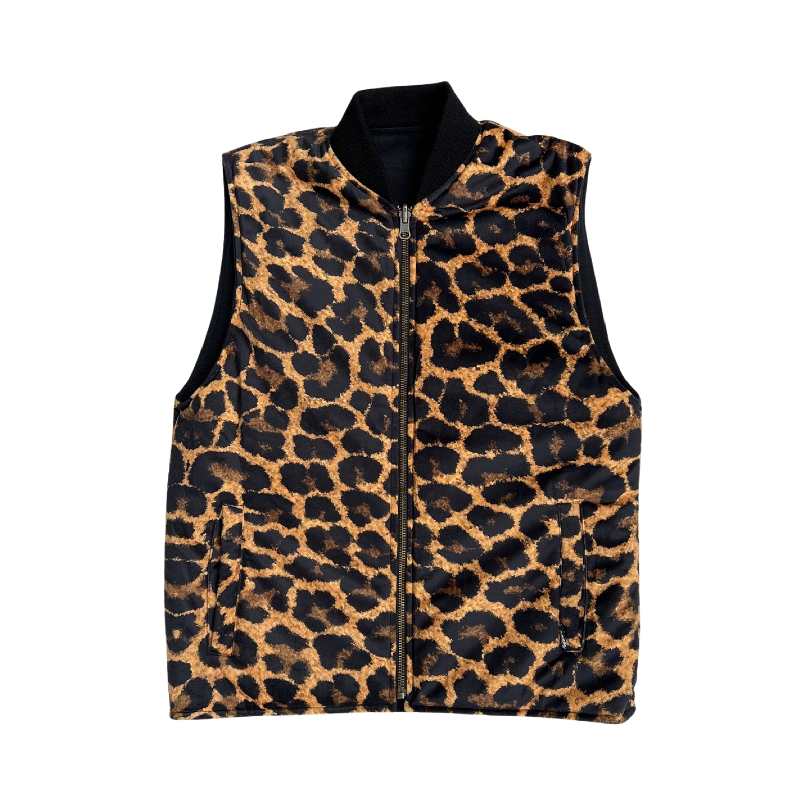 Leopard Motorcycle Vest