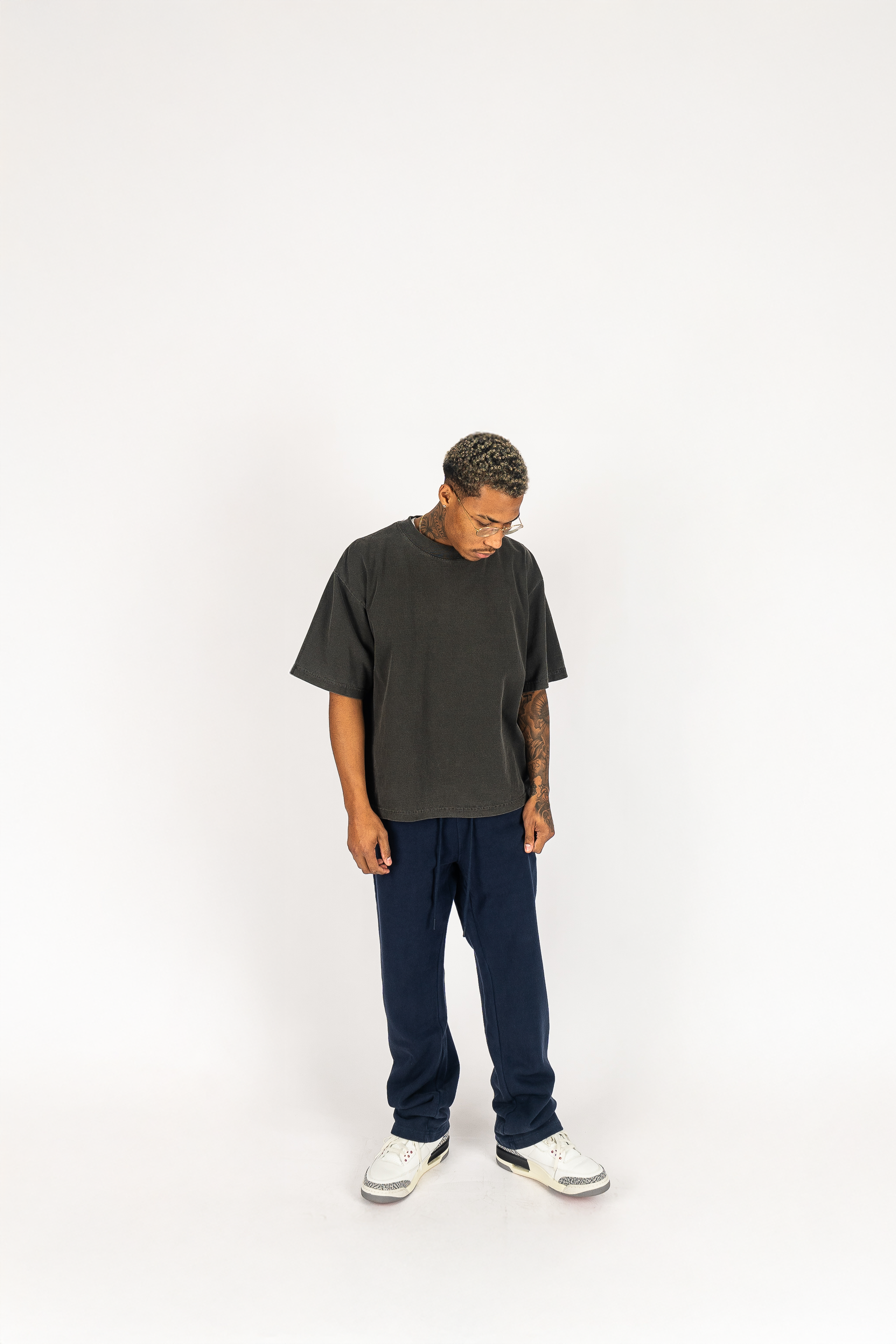 Garment Dye Straight Sweatpants