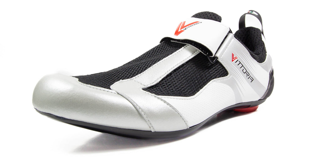 Vittoria THL Triathlon Cycling Shoes, White, EU 41, EU 42