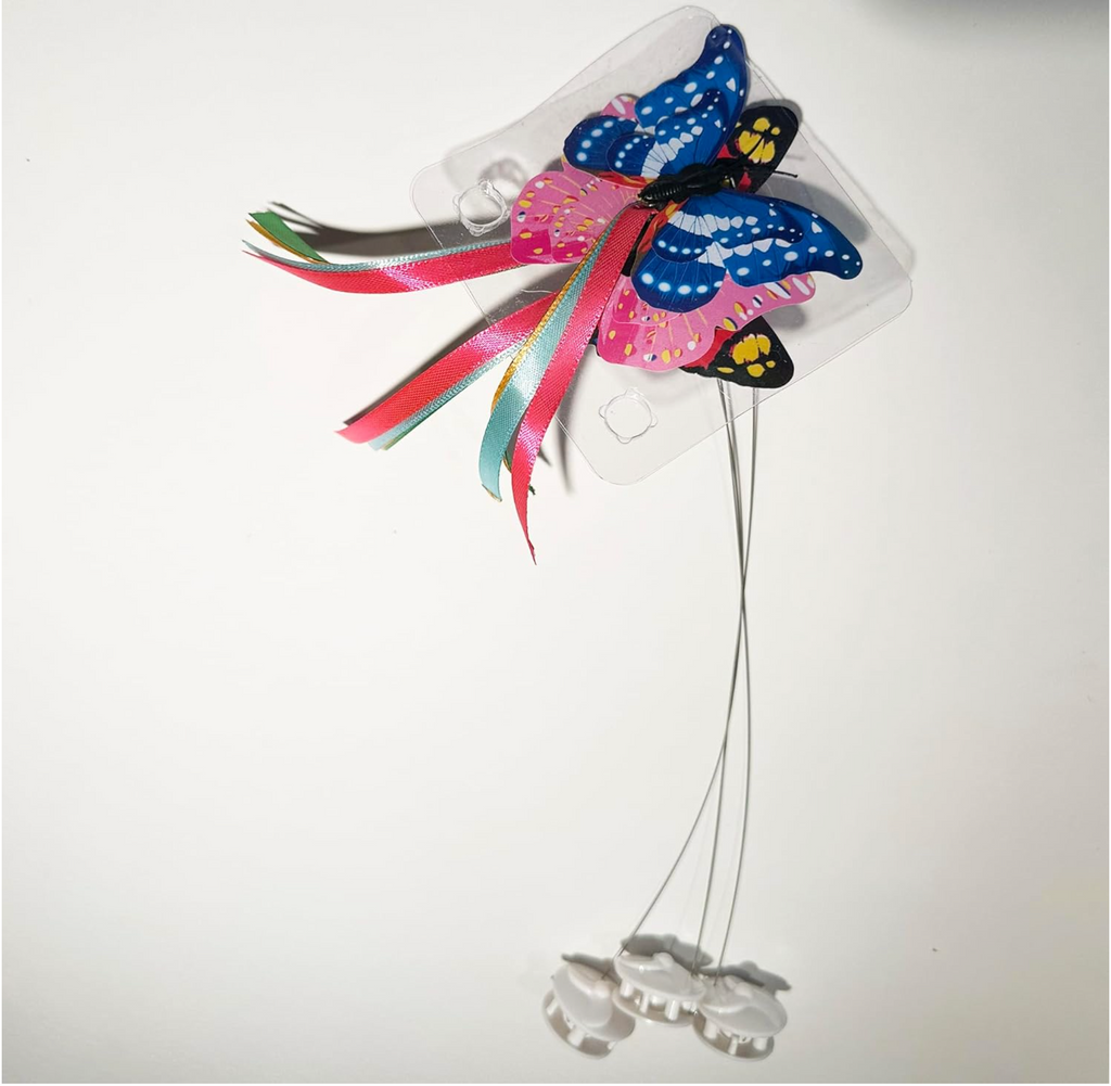 Caroline's Cats Fluttering Butterfly Cat Toy Refill - Replacement Butterflies, Fits All for Paws, Potaroma, Other Brands