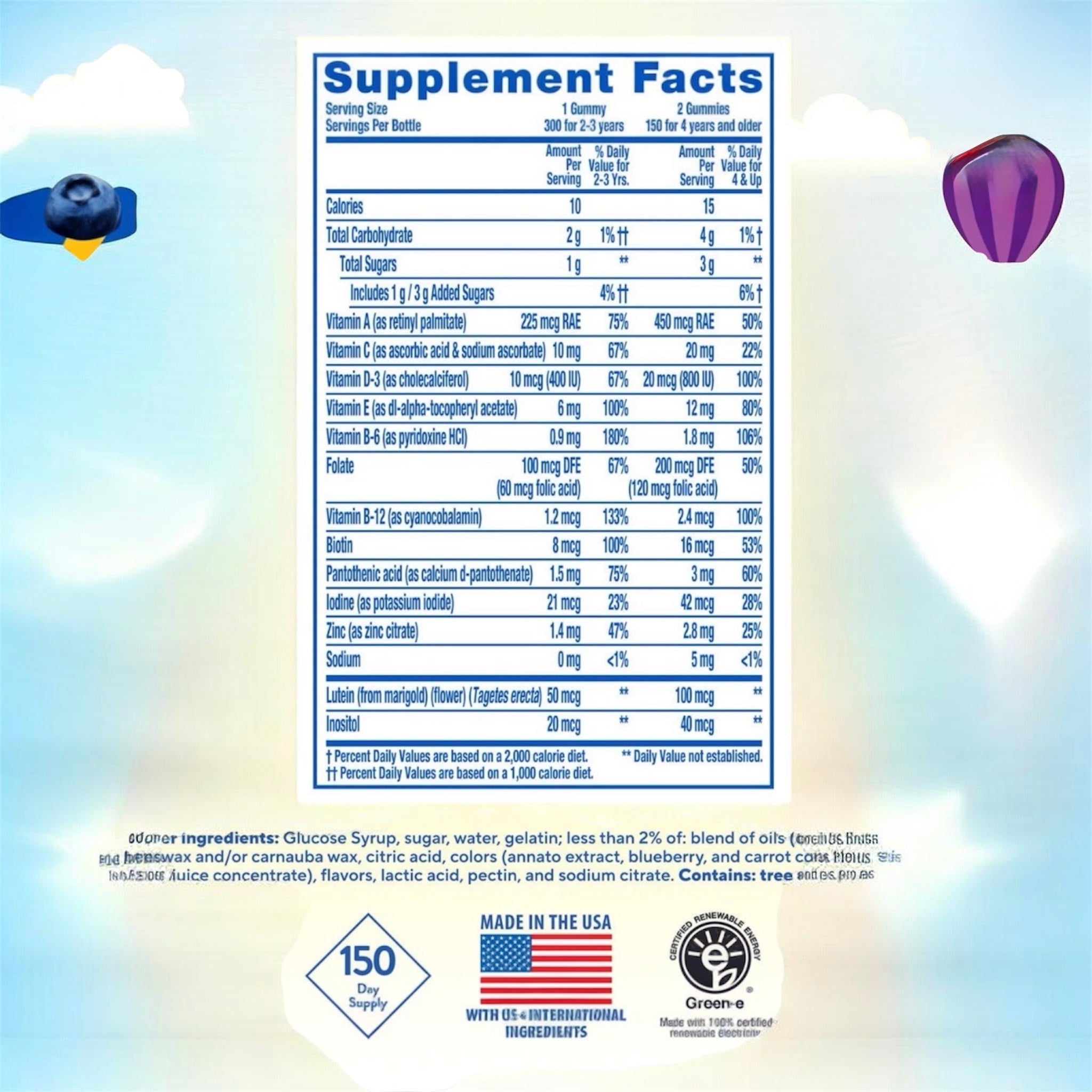 L'il Critters Gummy Vites Multivitamin - 600 Count