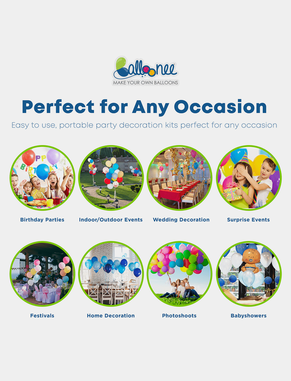 Balloonee Mega Disposable Helium Tank Party Kit
