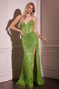 Embellished Strapless Gown-6