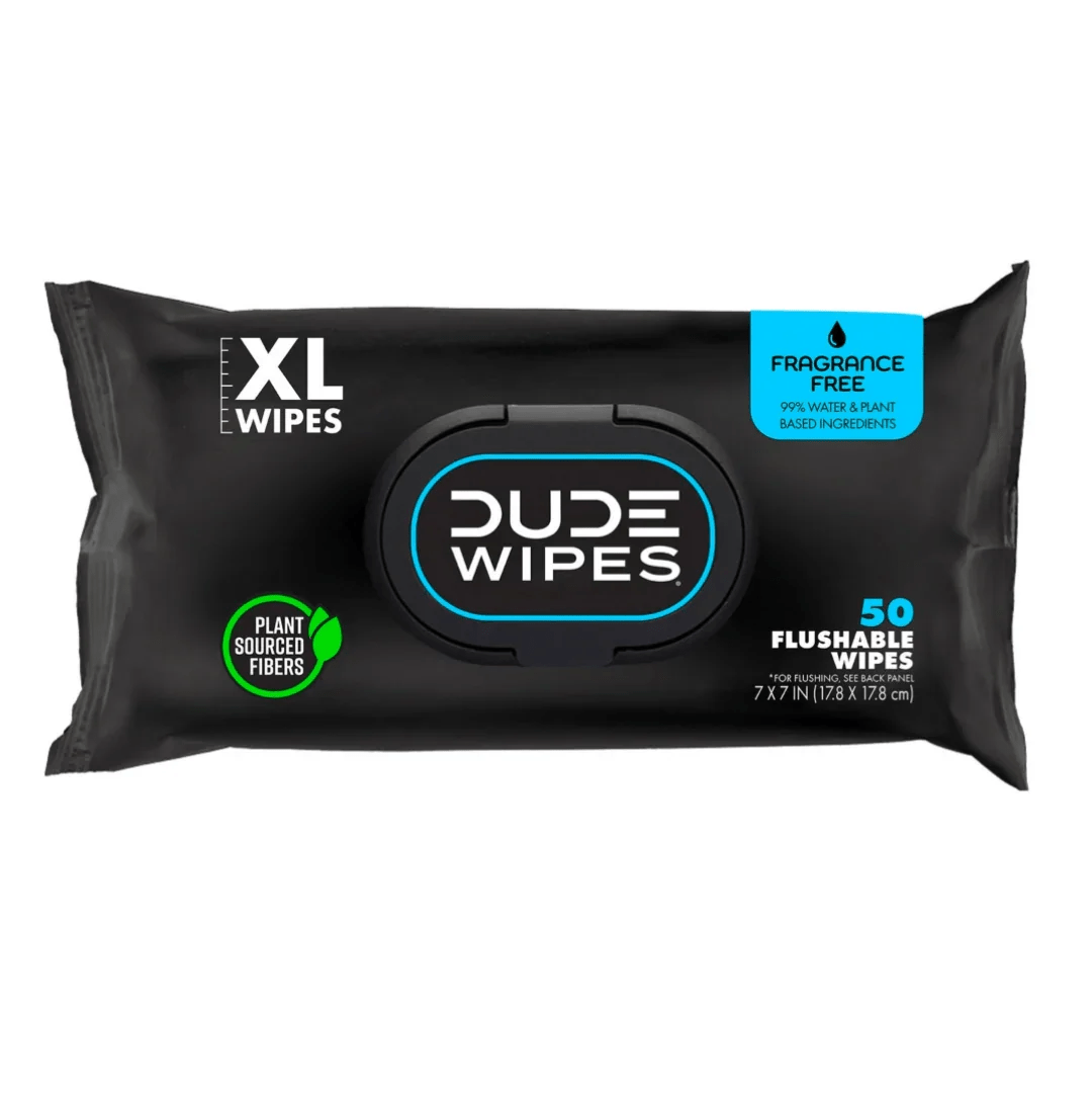 DUDE Wipes XL Flushable Wipes 400ct & 480ct Unscented, mints & Popsicle