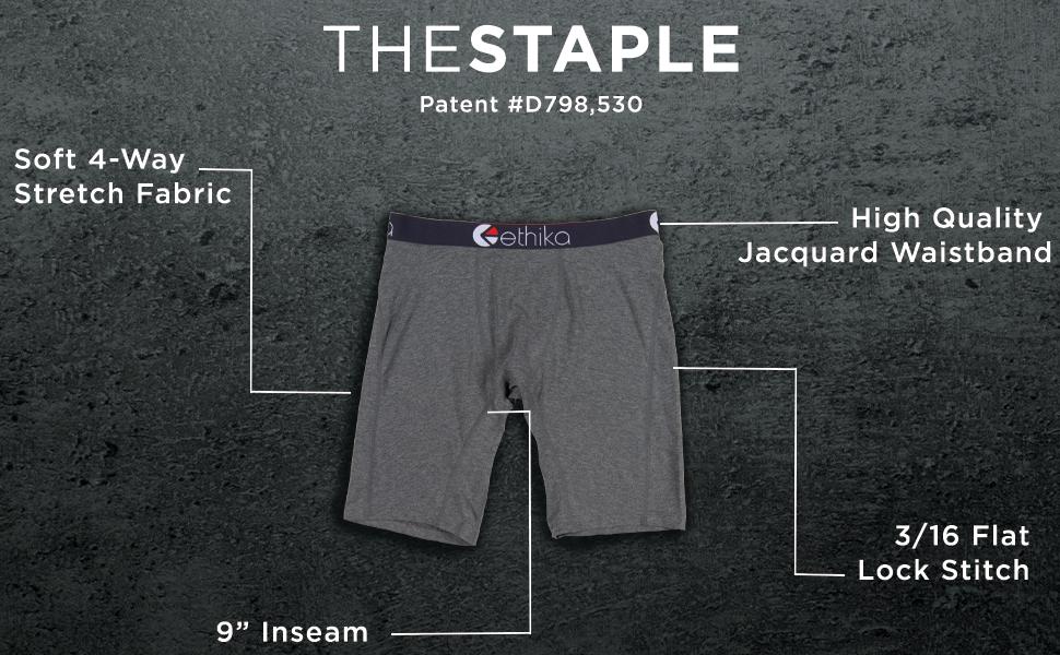 Ethika Hippie Lettuce Boxer Briefs (2XL)