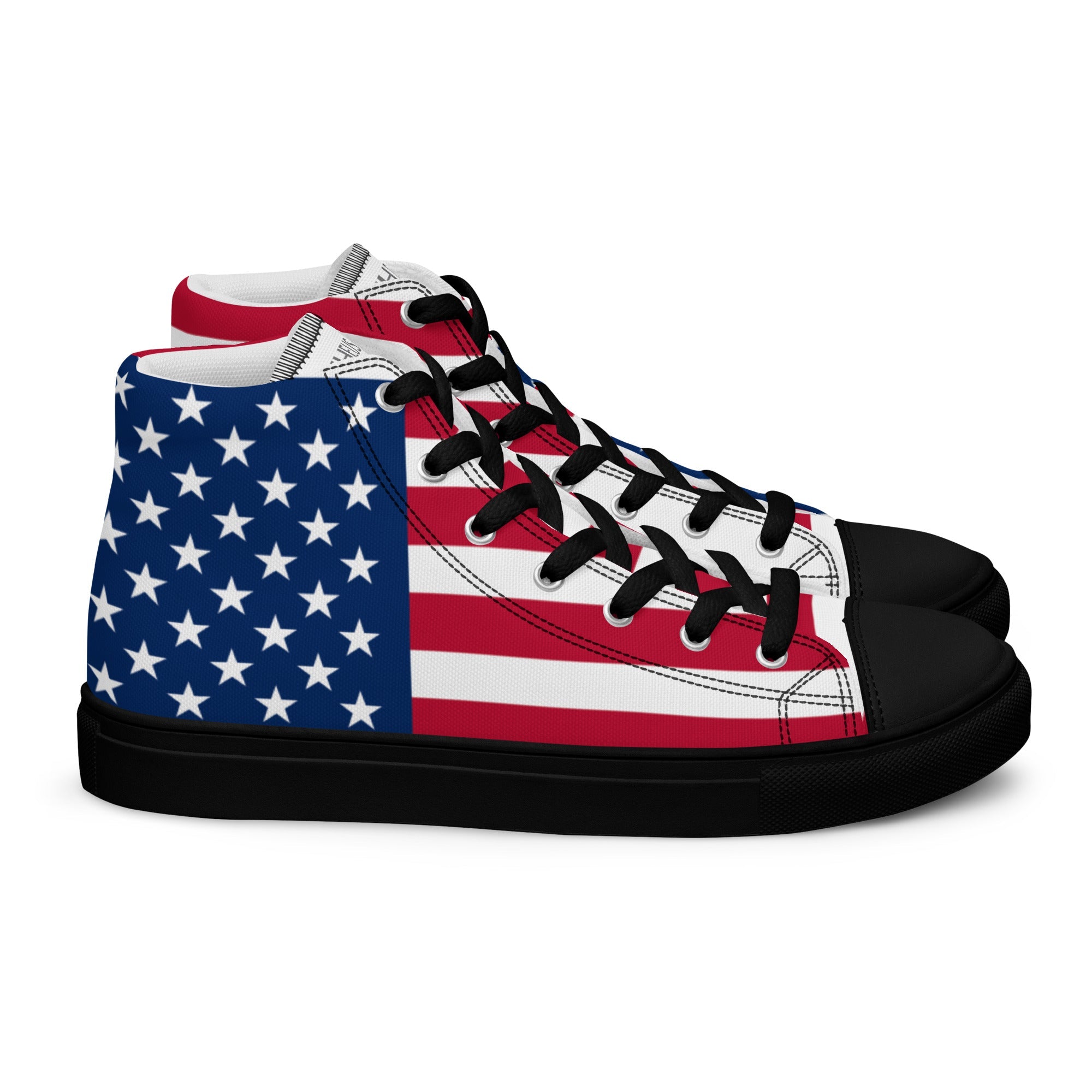 THEUS Men’s high top USA canvas shoes