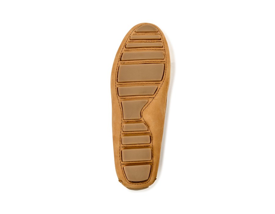 PIPER Leather Driving Loafer Camel